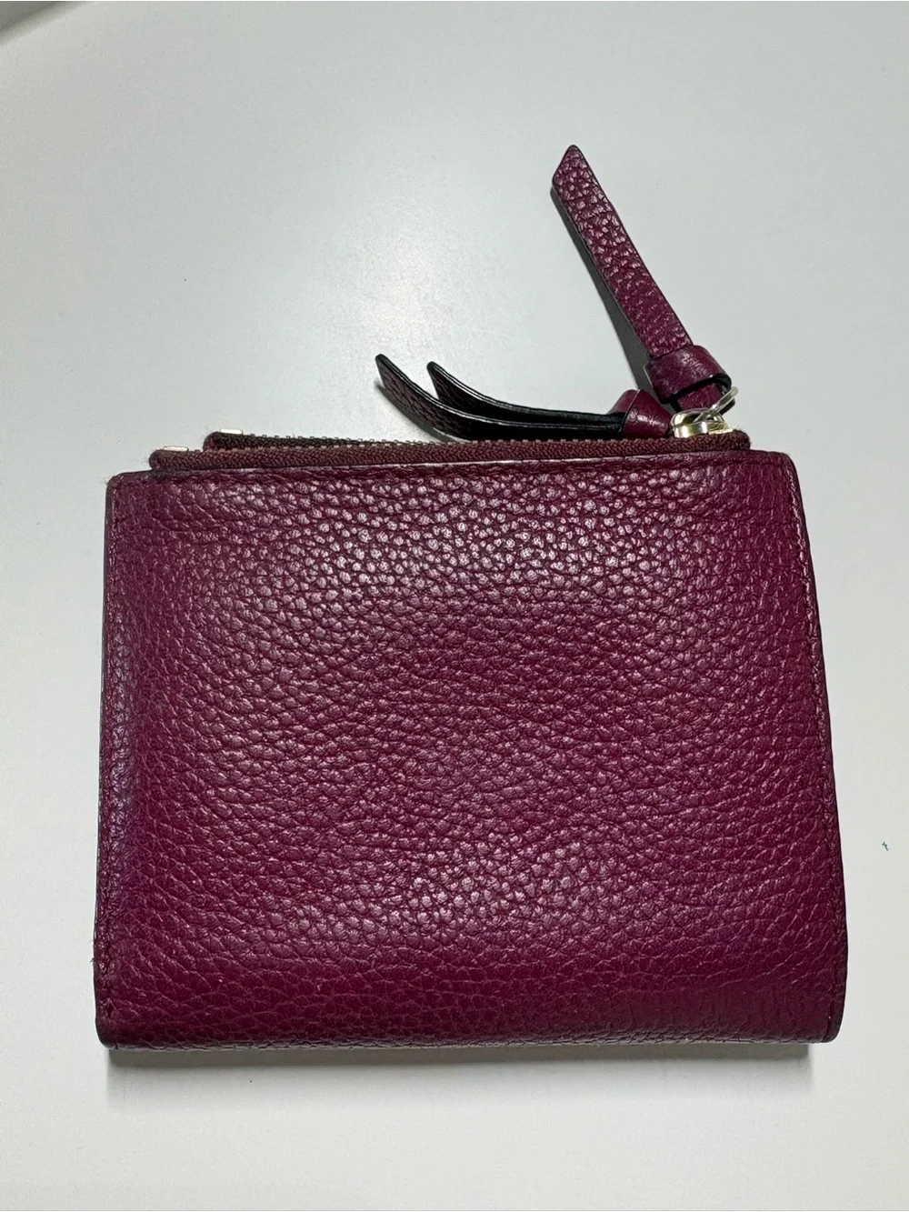 Kate Spade Maroon Women’s Billfold Leather Wallet